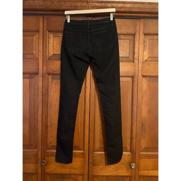 Allsaints Spitalfields Women's Low Rise Ankle Skinny Jeans Solid Black SZ 28x34 - Picture 7 of 9